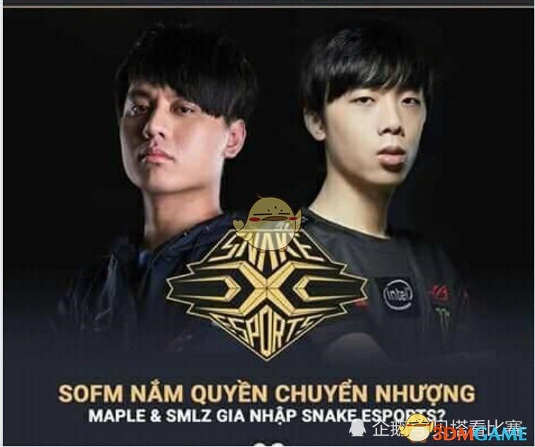 Snake战队或已签下SMLZ 水晶哥微博表示能理解