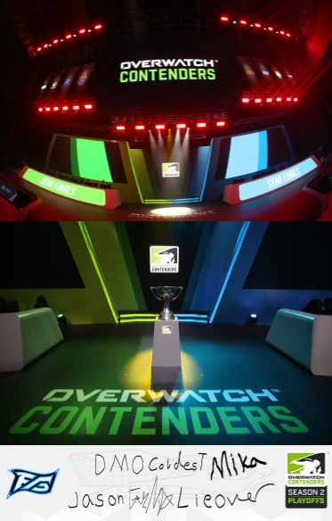 《守望先锋挑战者系列赛》年度锦鲤：集齐三张挑战者ID卡 即有机会召唤D.VA雕像