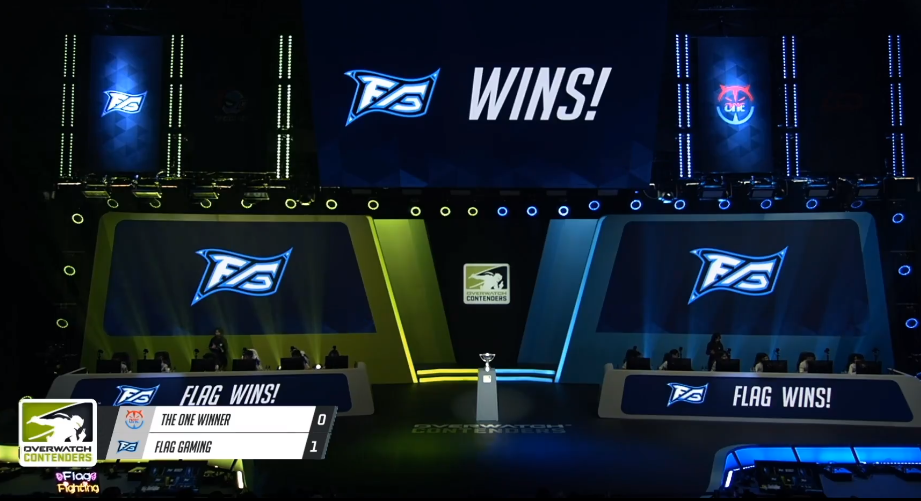 T1w创造《守望先锋挑战者系列赛》连胜纪录 Flag建队半年勇夺亚军