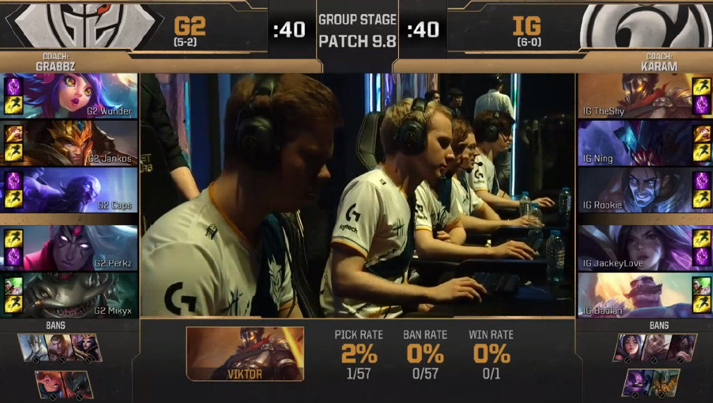 《LOL》MSI第四日iG保持不败 八连胜锁定小组第一