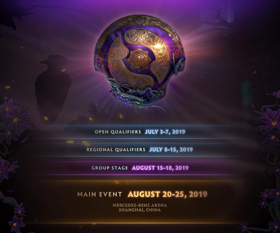《DOTA2》TI9海选日期公布 震中杯Major分组出炉