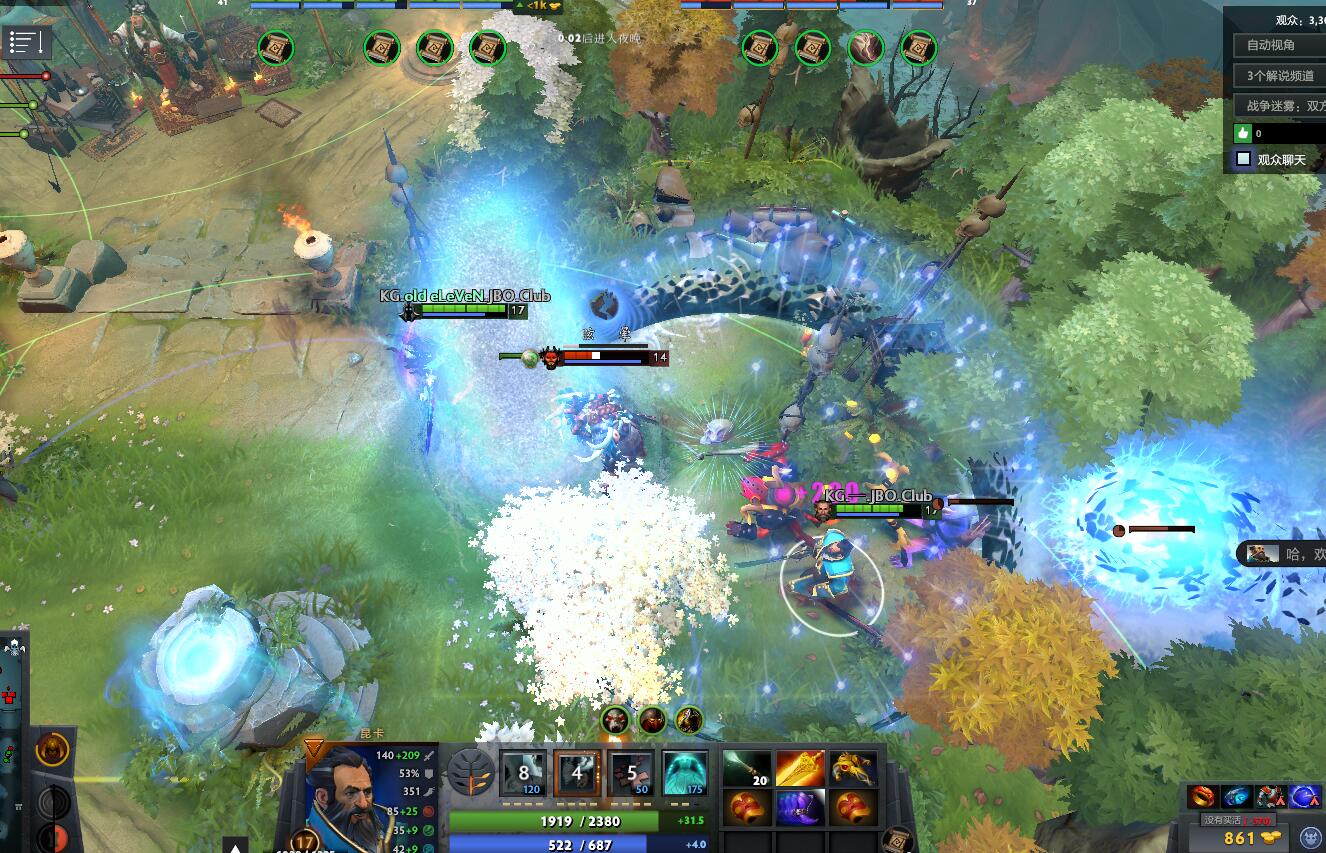 TI98月17日战报：生死战KG双杀Chaos全取两分