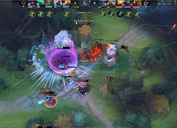 TI98月17日战报：生死战KG双杀Chaos全取两分