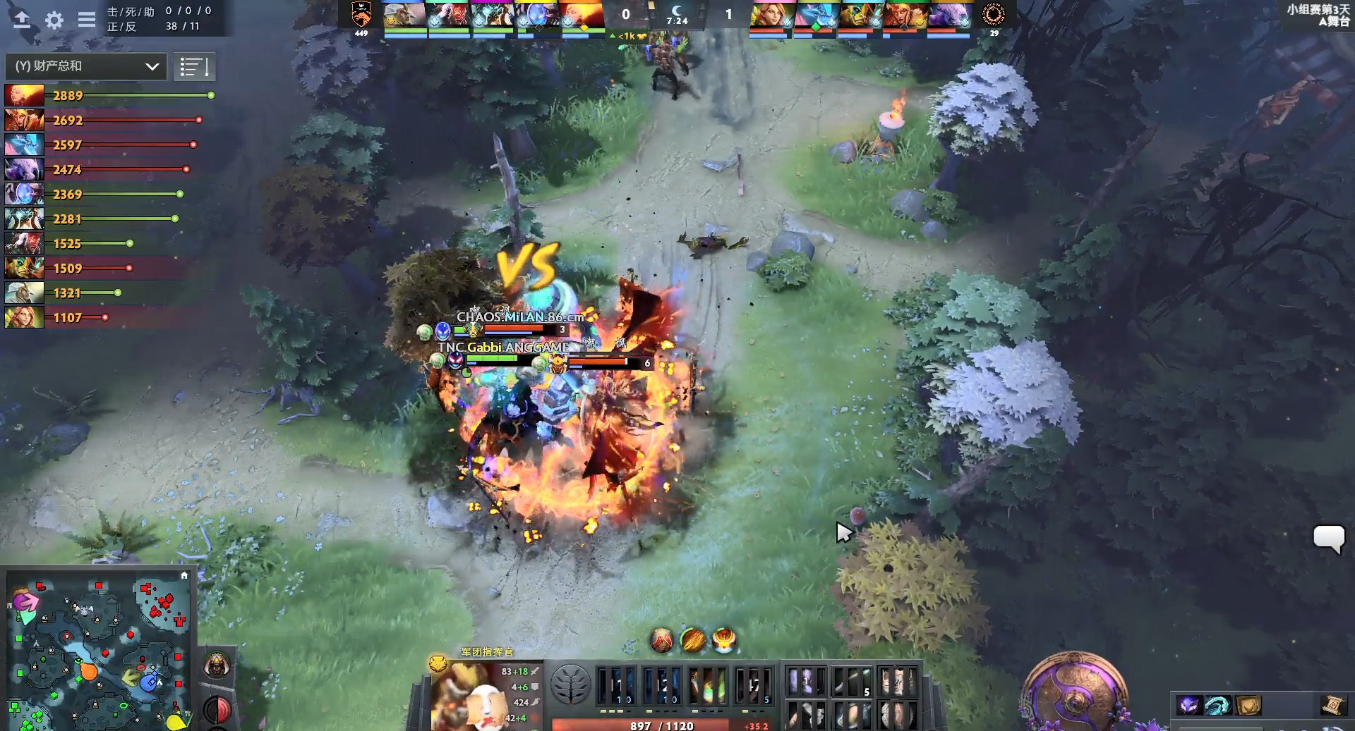 TI98月17日战报：86分30秒！电狗体系再现膀胱局