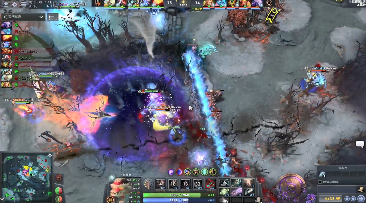 TI98月17日战报：86分30秒！电狗体系再现膀胱局