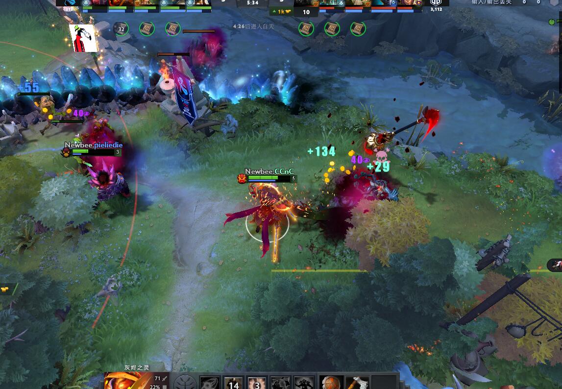 TI9：8月21日NB vs OG第二局战报​