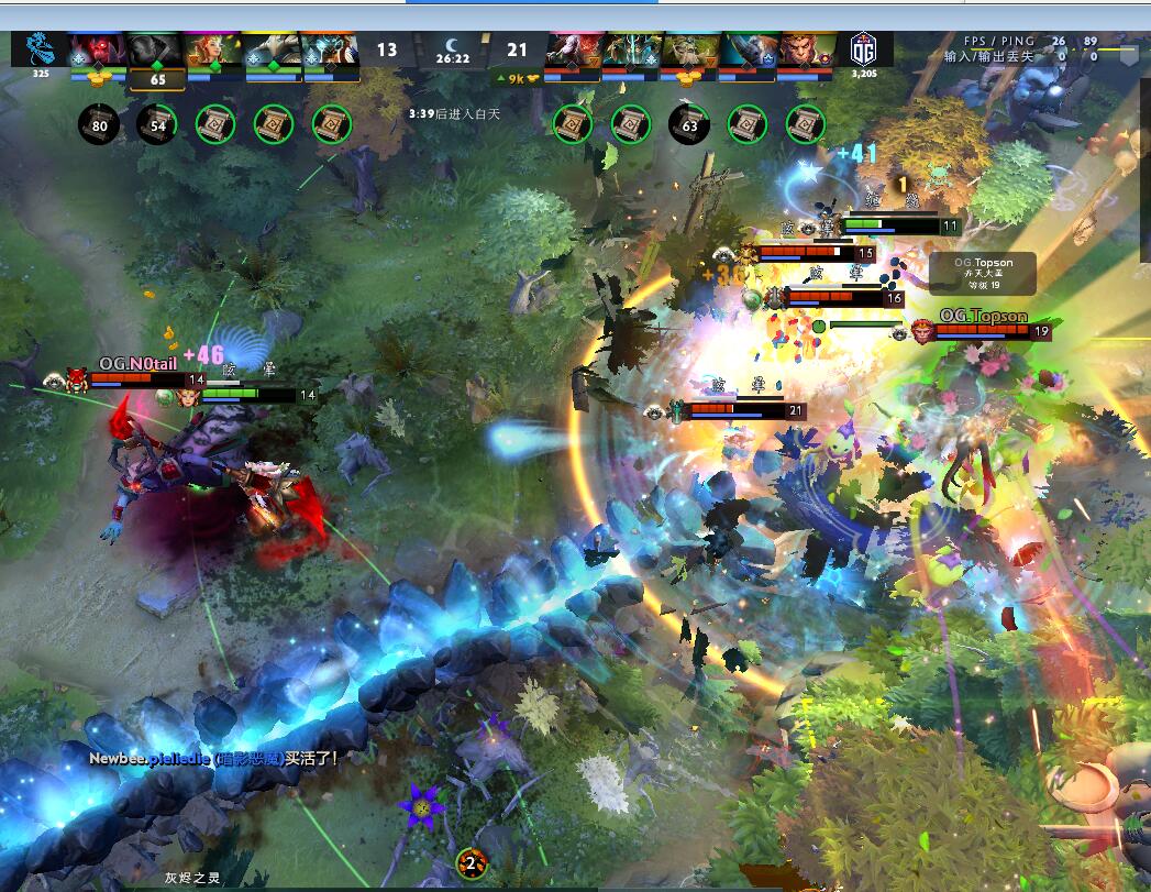 TI9：8月21日NB vs OG第二局战报​