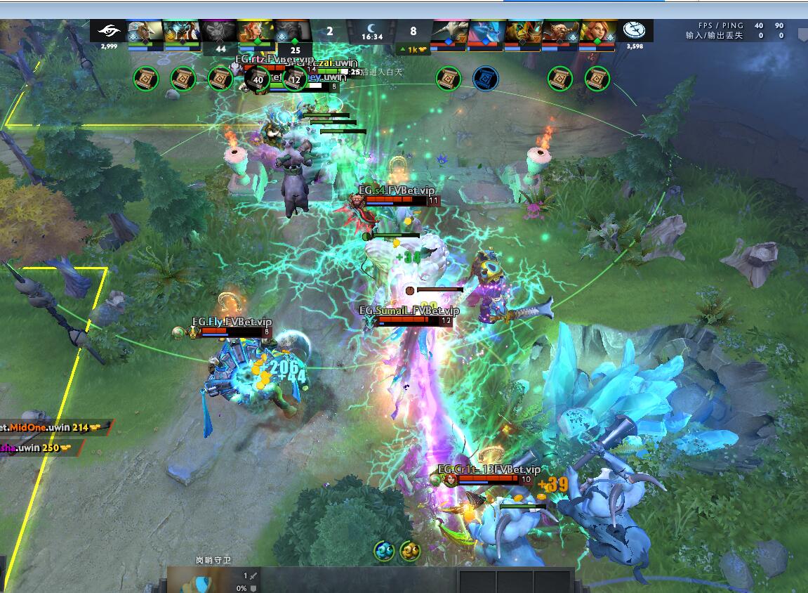 TI9：8月21日EG vs Secret第一局战报​