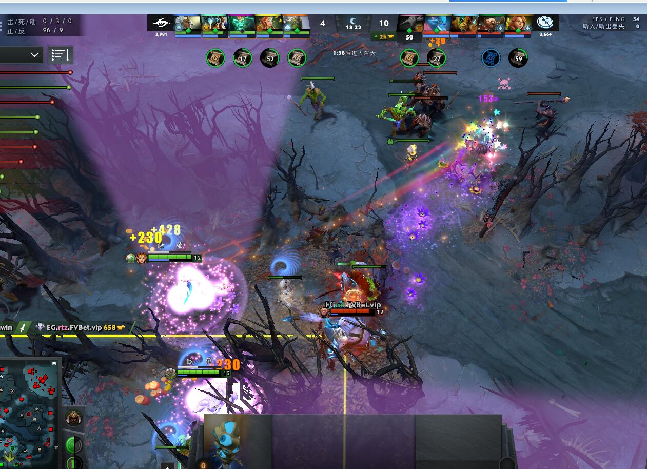 TI9：8月21日EG vs Secret第一局战报​