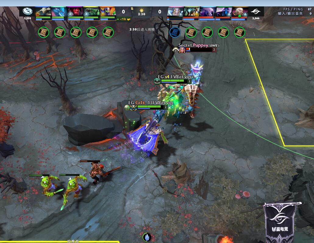 TI9：8月21日EG vs Secret第二局战报​