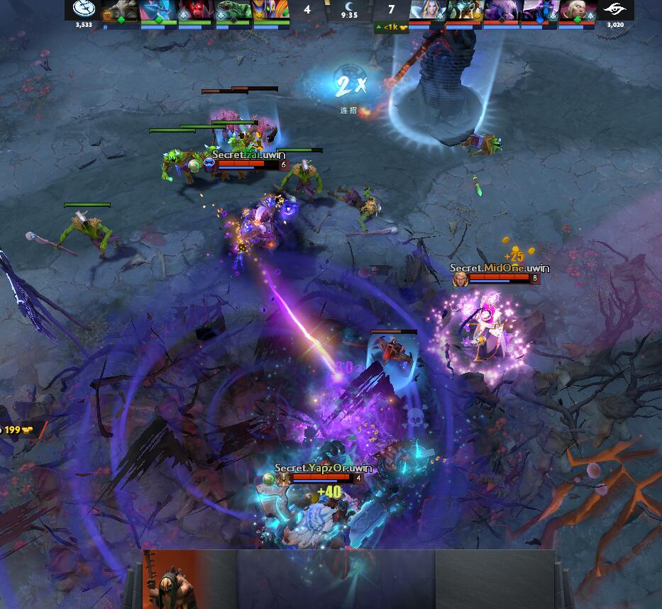 TI9：8月21日EG vs Secret第二局战报​
