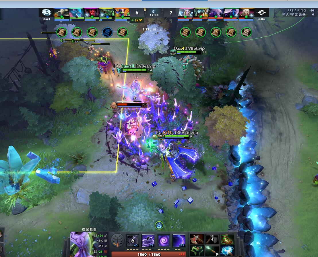 TI9：8月21日EG vs Secret第二局战报​