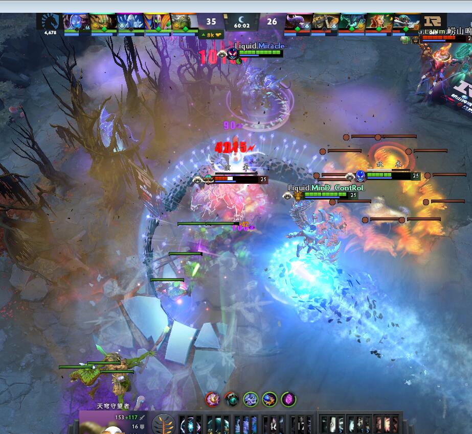 TI9：8月23日RNG VS Liquid第二局战报​