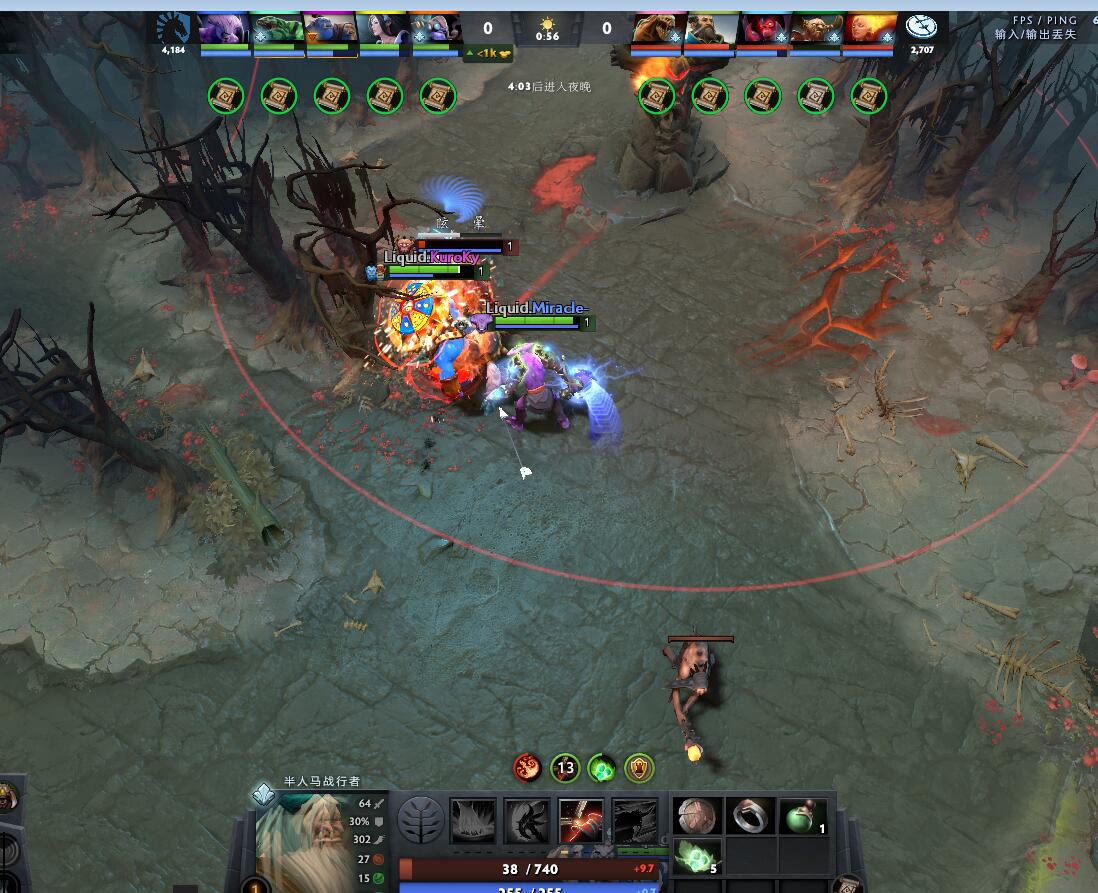 TI9：8月23日EG VS Liquid第一局战报​