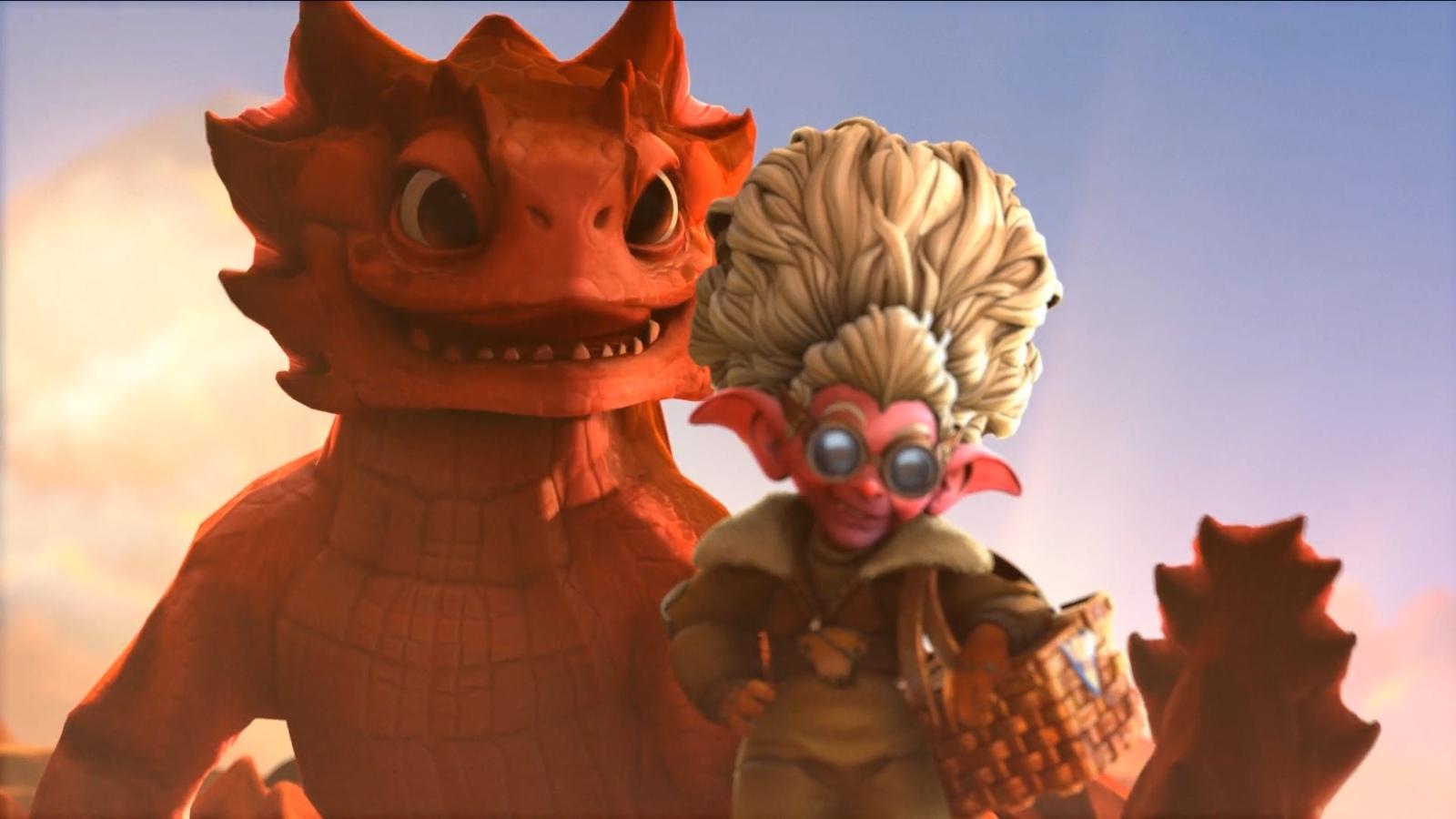 《DOTA2》新英雄“电炎绝手”公布 骑龙老太火热登场！