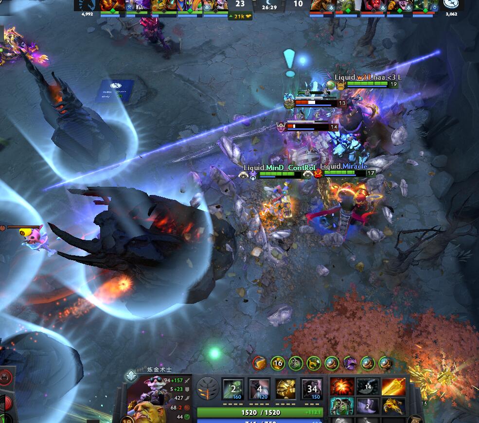 TI9：8月23日EG VS Liquid第二局战报​