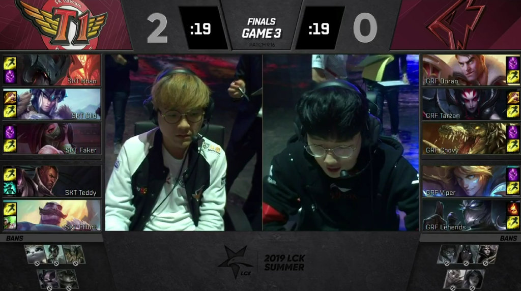 SKT一穿四夺得《LOL》LCK夏决冠军 缔造八冠传奇