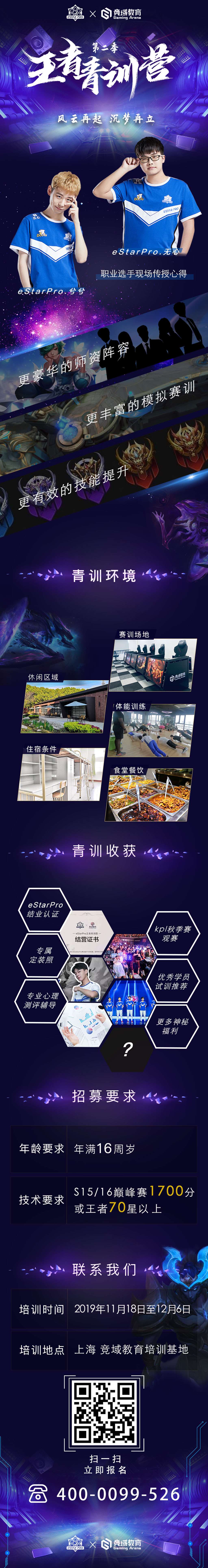 撕去固有标签，颠覆以往印象—第二期王者青训营报名开启!