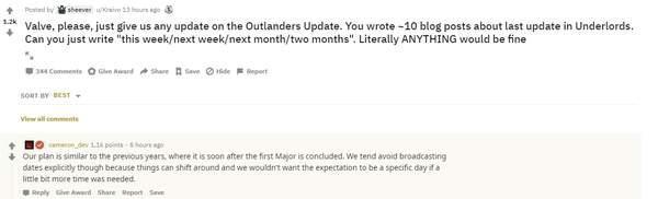 DOTA更新轶闻：玩家曾上白宫请愿