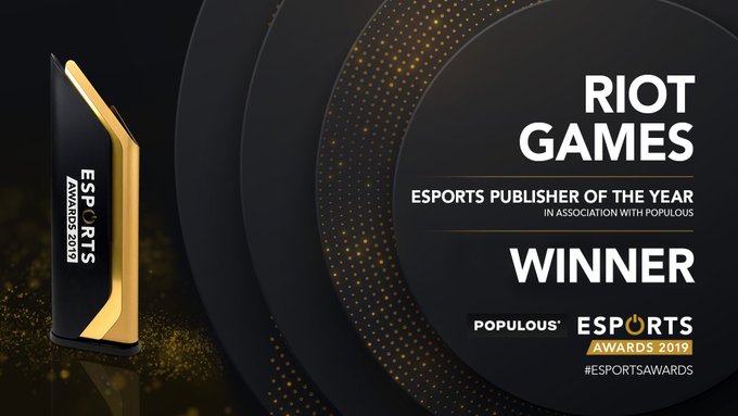 全球电竞大奖出炉 《LOL》年度游戏 G2年度战队