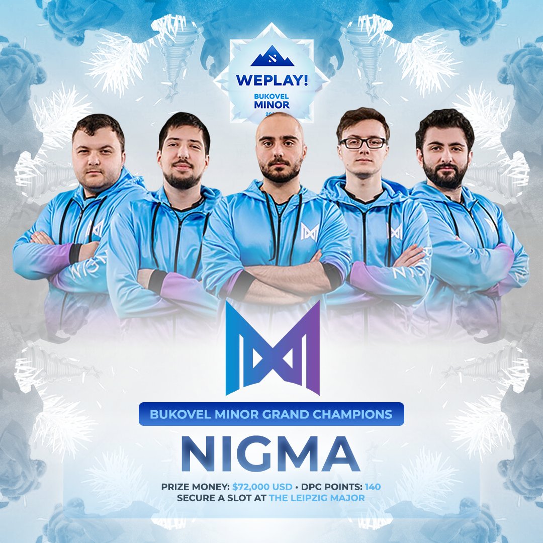 《DOTA2》布克维Minor：RNG落败 Nigma拿到Major最后一个门票