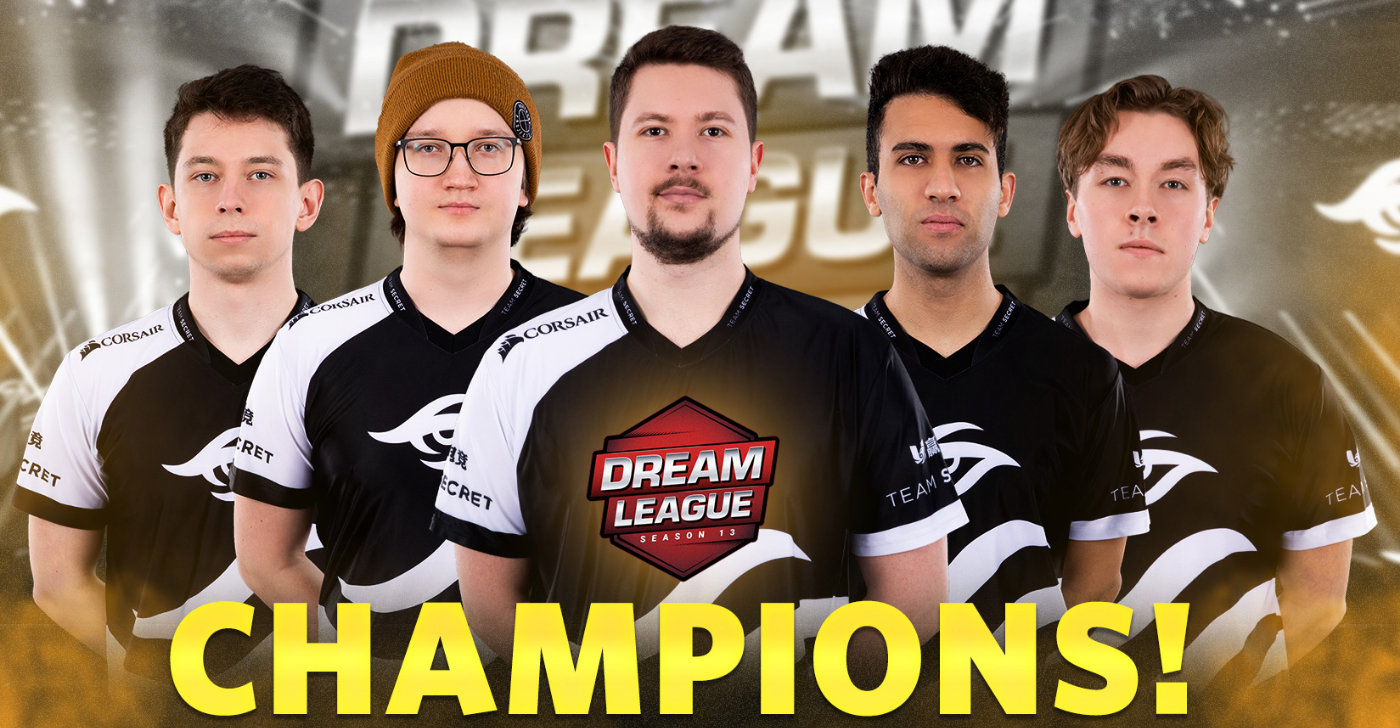 鏖战五局！秘密3:2战胜EG获得《DOTA2》莱比锡Major冠军