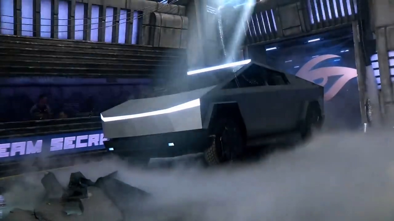 效果拉满！《DOTA2》WePlay癫狂之月战队乘赛博皮卡出场