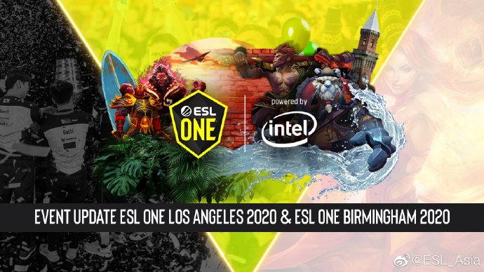 《DOTA2》ESL洛杉矶站改为线上进行 不再有DPC积分