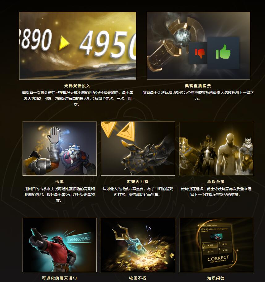 《DOTA2》TI10勇士令状现已上线 售价70元起