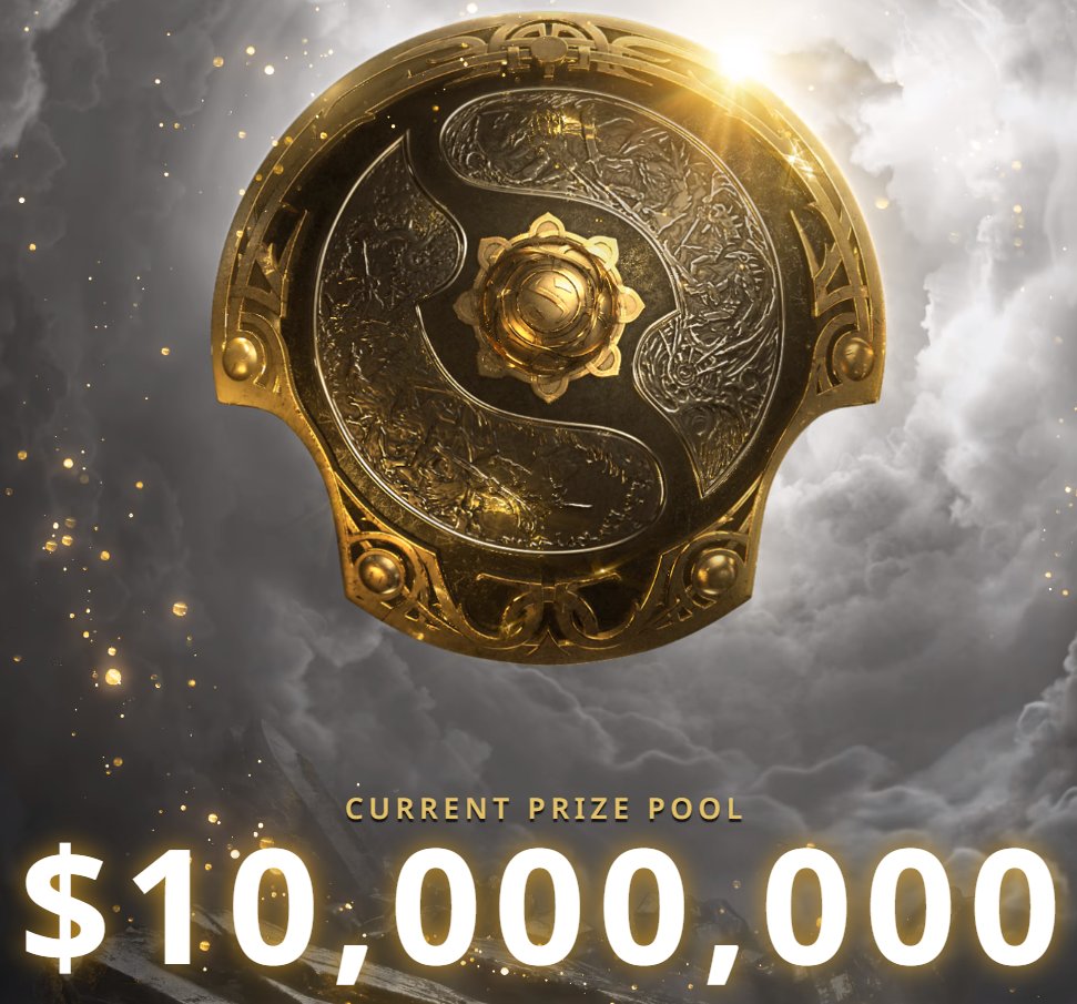 《DOTA2》Ti10总奖金突破1000万美元 较去年快近一天