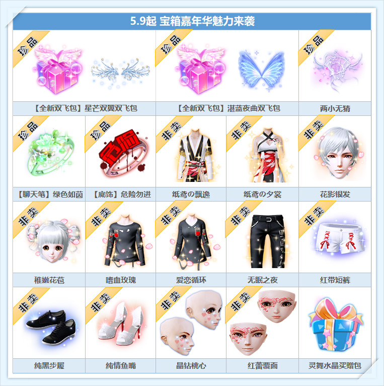 《炫舞时代》5月9日起，宝箱嘉年华魅力来袭