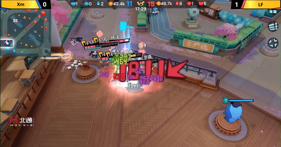 非人学园线下赛Day1： 哪吒天秀残血翻盘