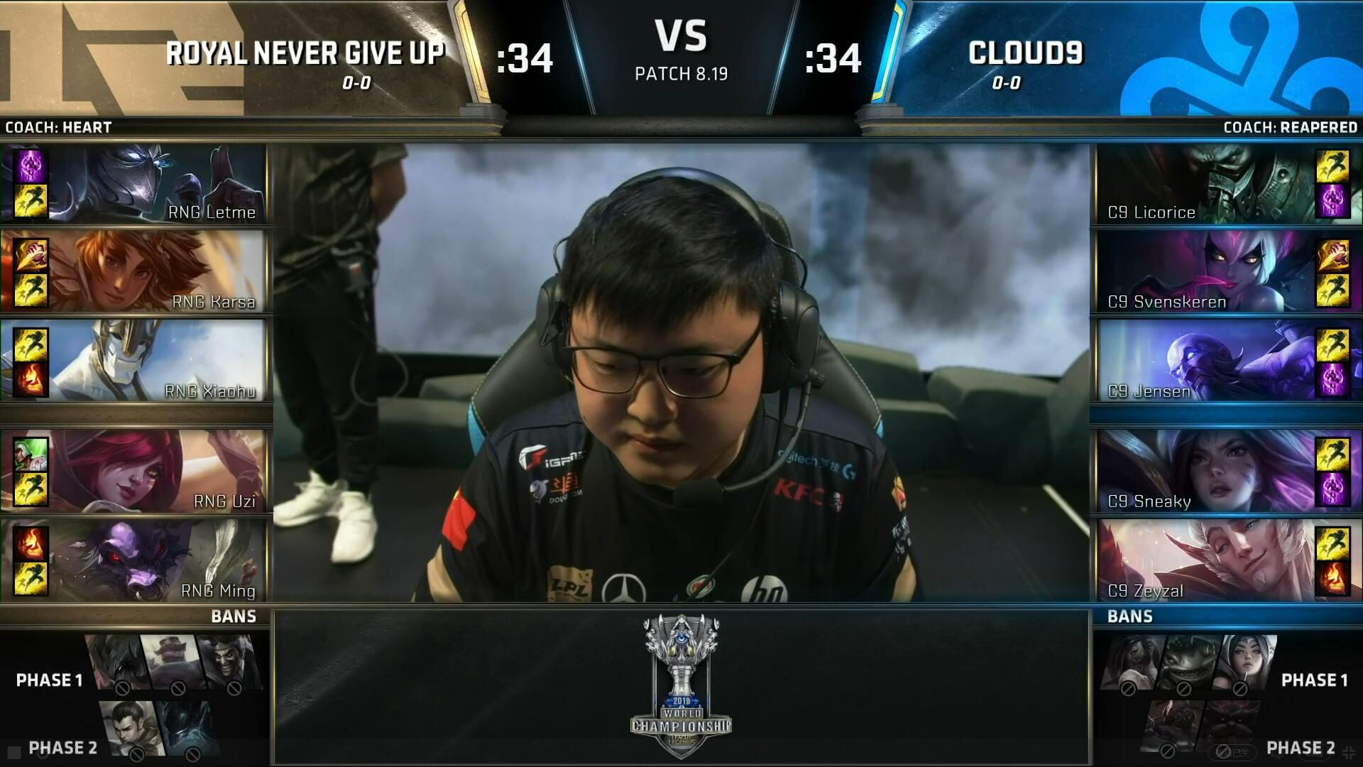 LOL S8战报：人机局！RNG绝对优势碾压C9获首胜