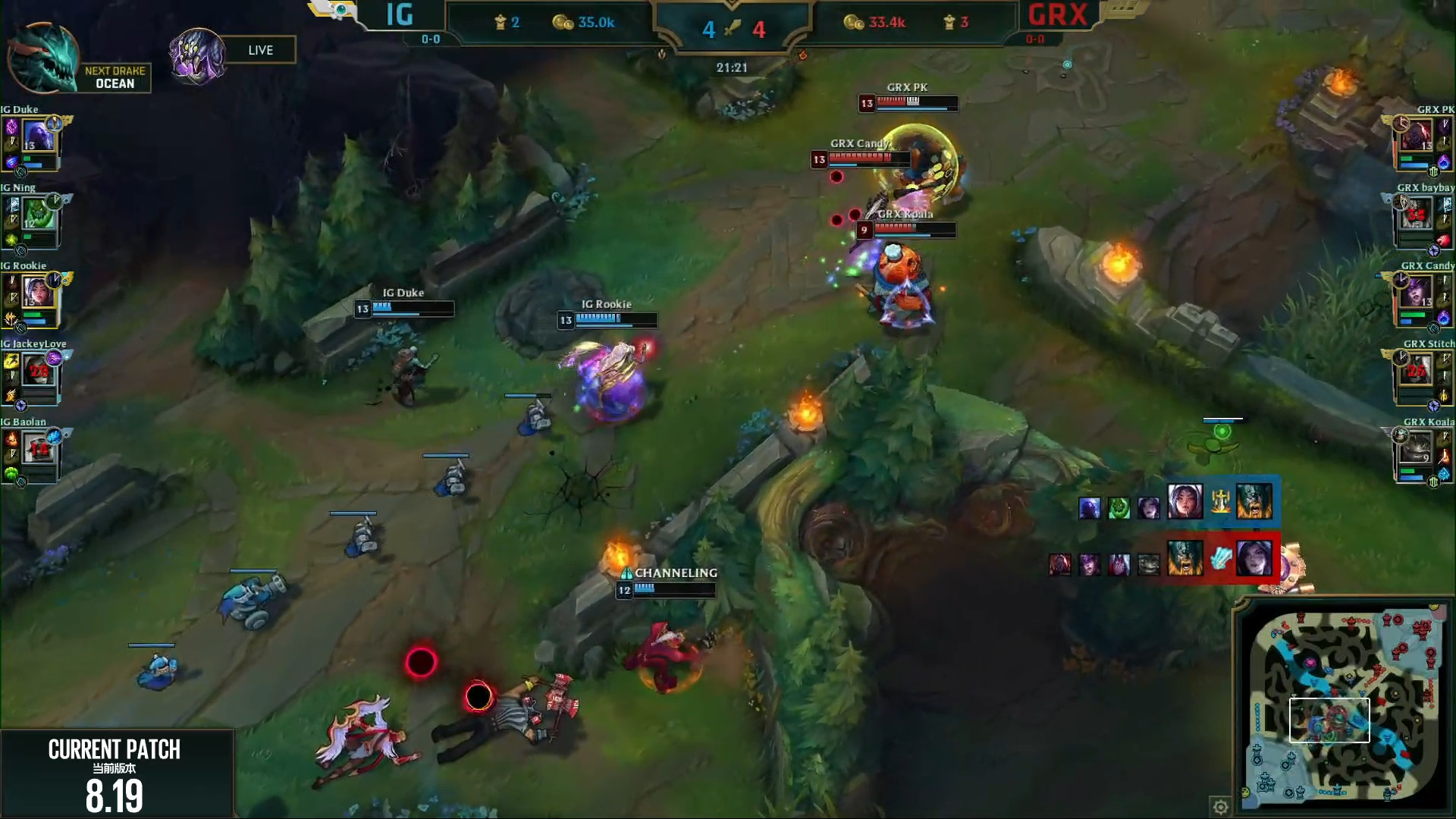 LOL S8战报：IG登场亮相，有惊无险拿下G-REX