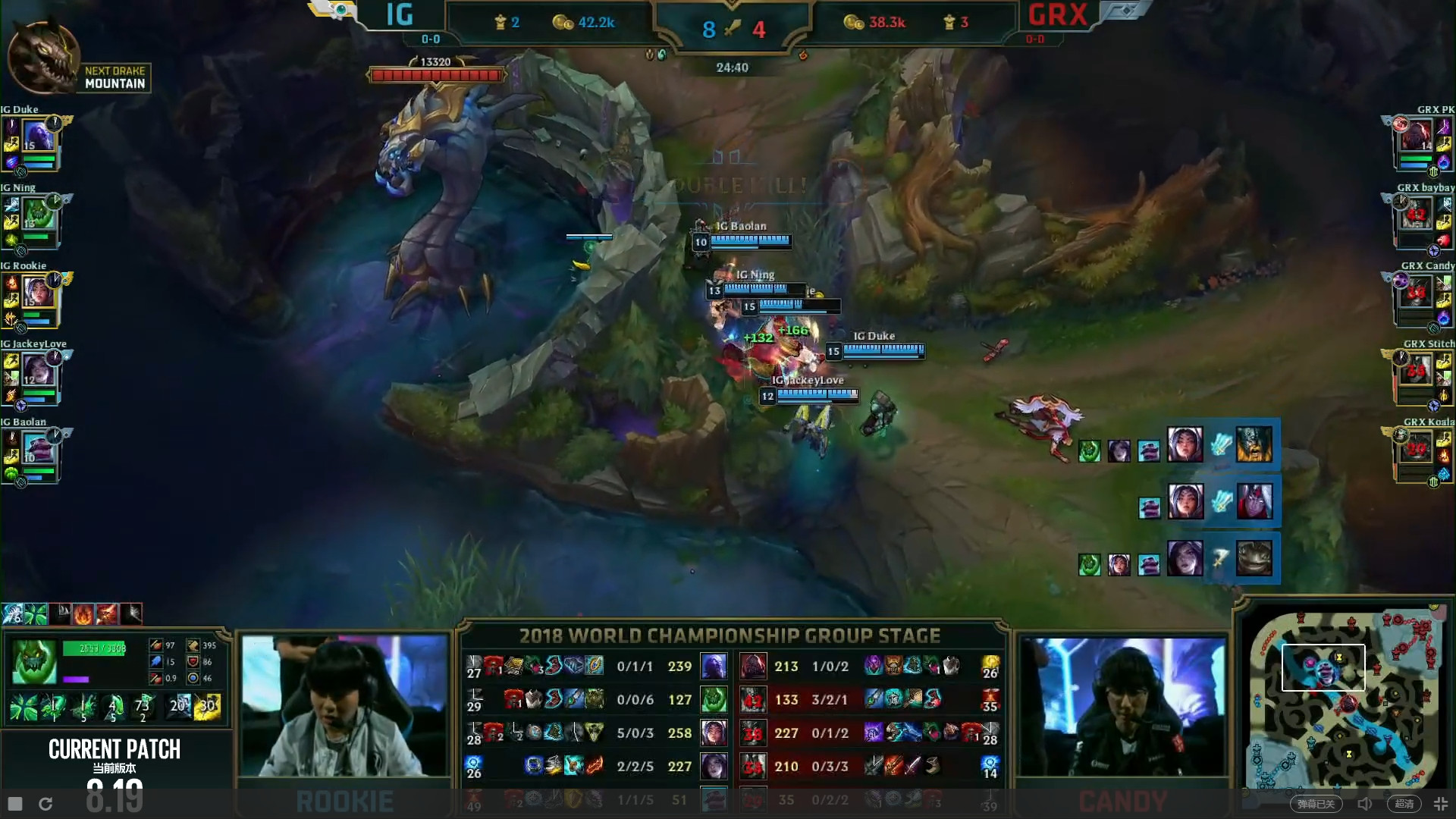 LOL S8战报：IG登场亮相，有惊无险拿下G-REX