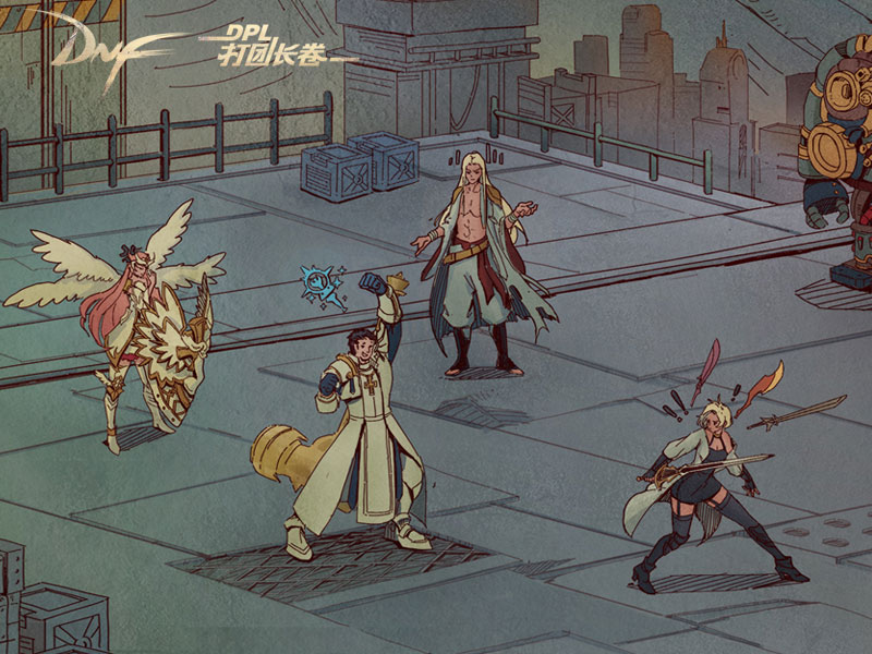 全员开战 DNF DPL打团长卷第三卷热血发布