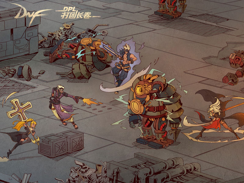 全员开战 DNF DPL打团长卷第三卷热血发布
