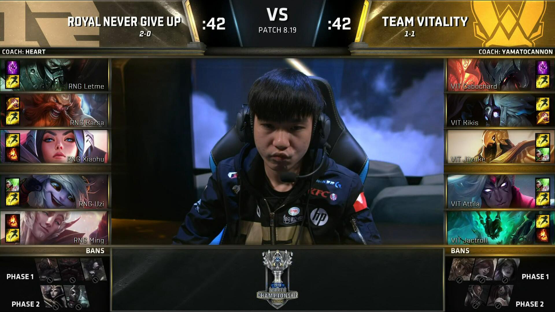 LOL S8战报：让男起飞！RNG力克VIT保持不败