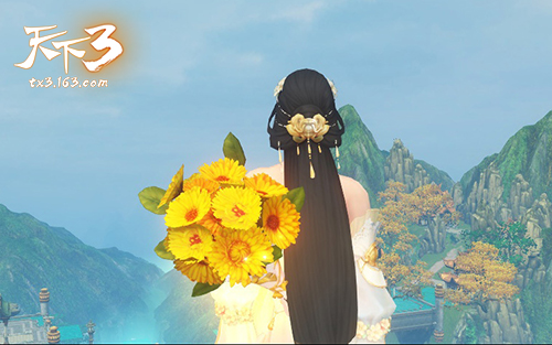 秋风秋意赏秋菊！《天下3》新服“听香水榭”邀你共度美好重阳