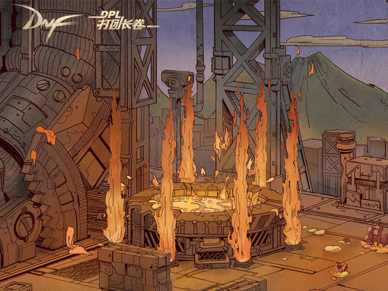 激战升级 DNF DPL打团长卷第四卷火力全开