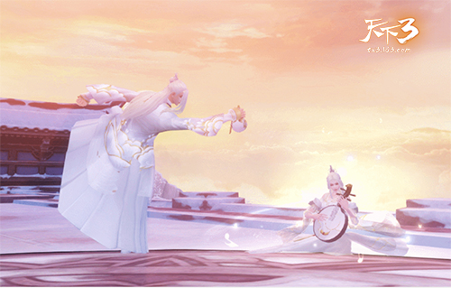 珠裙熠熠轻垂地！《天下3》全新时装清新上线