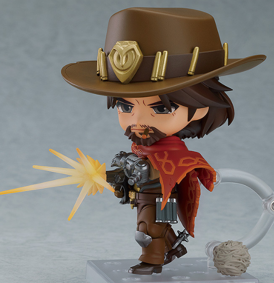 就是那么英气洒脱！《守望先锋》麦克雷可爱粘土人正式开启预购