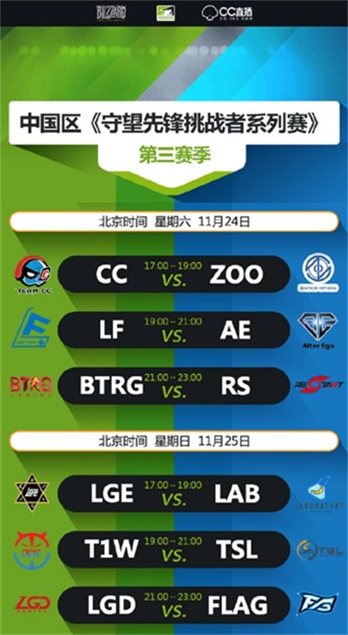 网易CC直播《守望先锋挑战者系列赛》第二周观赛前瞻：LGD正面交锋FLAG