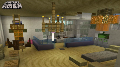 今日份小确幸 在《我的世界》里表达感恩的心情！