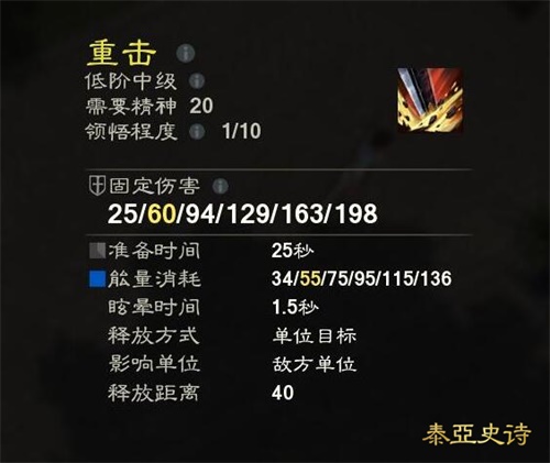 冒险者的苦恼！技多也压身 《泰亚史诗》技能详解