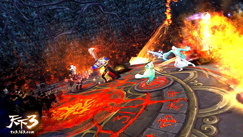 鲲身久绝鲸鲵迹，风起不闻战血腥！《天下3》邀你共战全新鲸腹战场