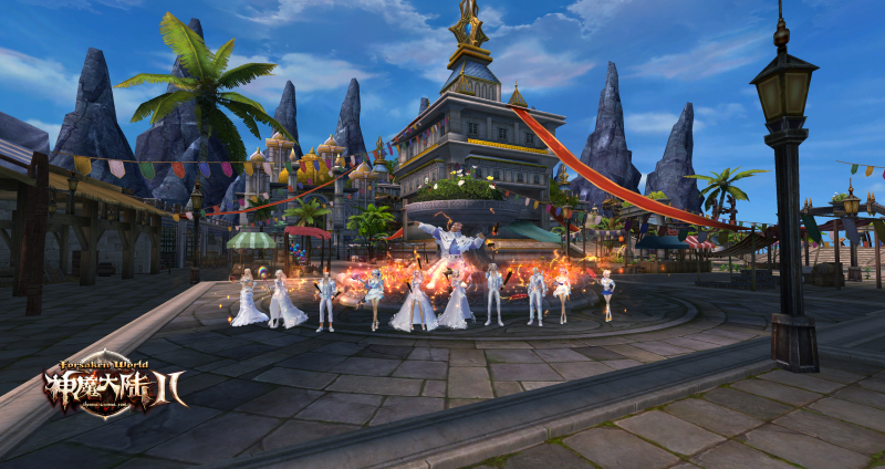 全新团本来袭《神魔大陆2》新服”龙之群屿“温暖开启