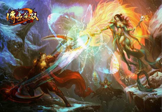 剑指修罗之巅《传世无双》修罗一区今日开启