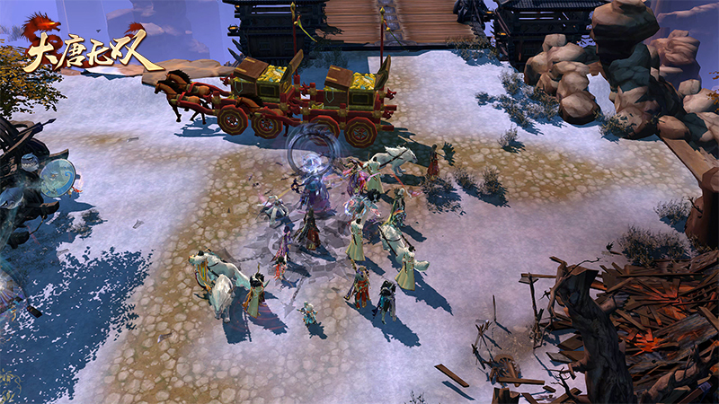 团战凶猛来袭！《大唐无双》“烽火映西洲”2018年度资料片全民热血大PK