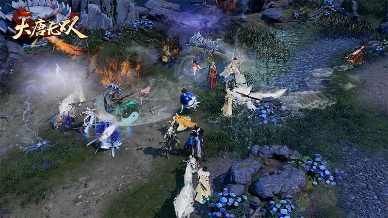 团战凶猛来袭！《大唐无双》“烽火映西洲”2018年度资料片全民热血大PK